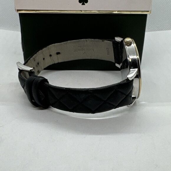 Kate Spade New York Metro 0125 Women\'s Black Leather Analog Dial Watch JNA121 main image 4